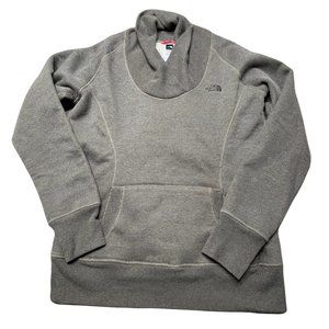 The North Face Sweater Large Womens Brown Pullover Pockets Long Sleeves Ladies L